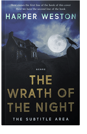 Pre Made Book Cover Vulcan