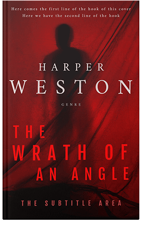 Pre Made Book Cover Dark Burgundy