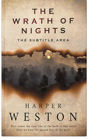 Premade Book Cover Raffia
