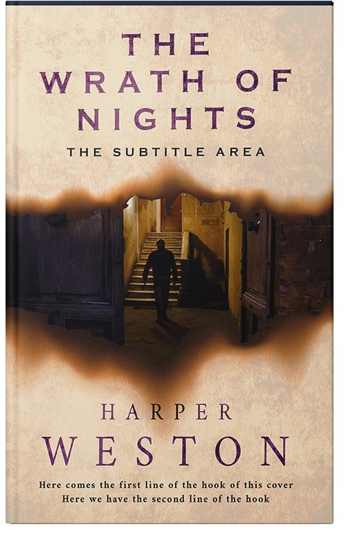 Front view of Premade Mystery & Thriller & Suspense Book Cover - Night Rider