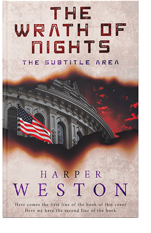 Pre Made Book Cover Thunder