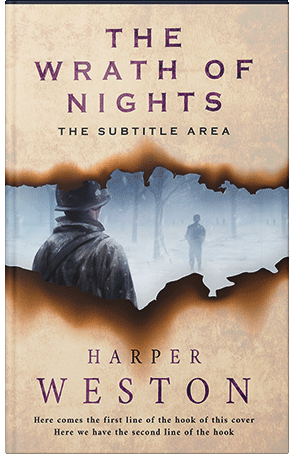 Premade Book Cover Bone