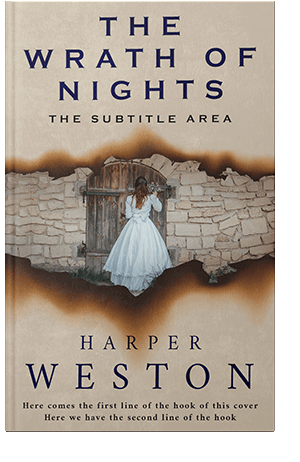 Pre Made Book Cover Bison Hide