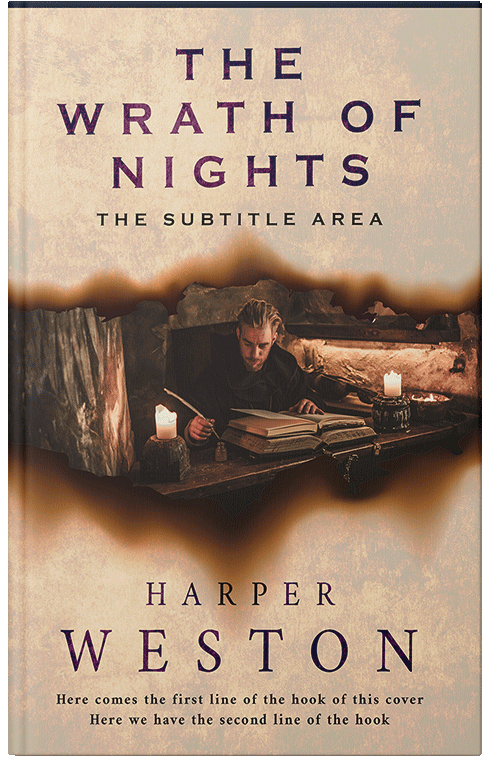 Front view of Premade Historical Book Cover - Treehouse