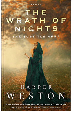 Pre Made Book Cover Kumera