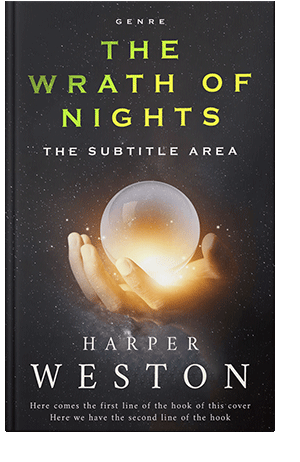 Pre Made Book Cover Thunder