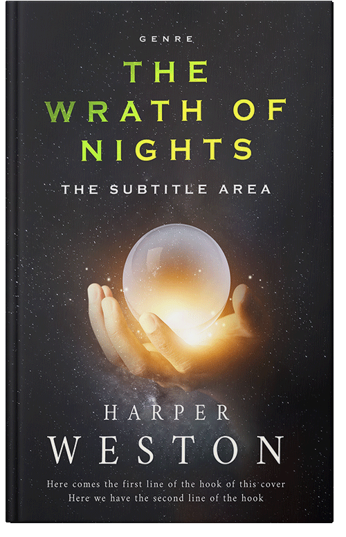 Front view of Premade Self-Improvement & Self-Help Book Cover - Thunder