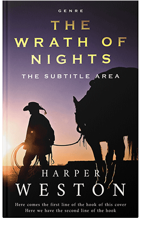 Pre Made Book Cover Cinder