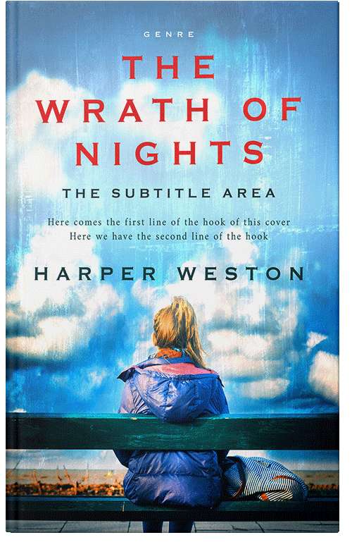 Front view of Premade Teen & Young Adult Book Cover - Spindle