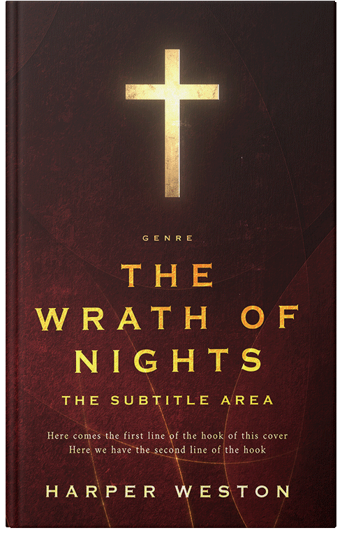 Front view of Premade Religion & Spirituality Book Cover - Paco