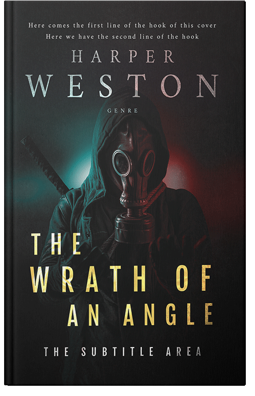 Front view of Premade Mystery & Thriller & Suspense Book Cover - Woodsmoke