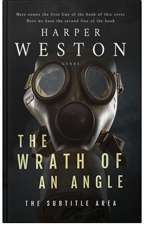 Premade Book Cover Cod Gray