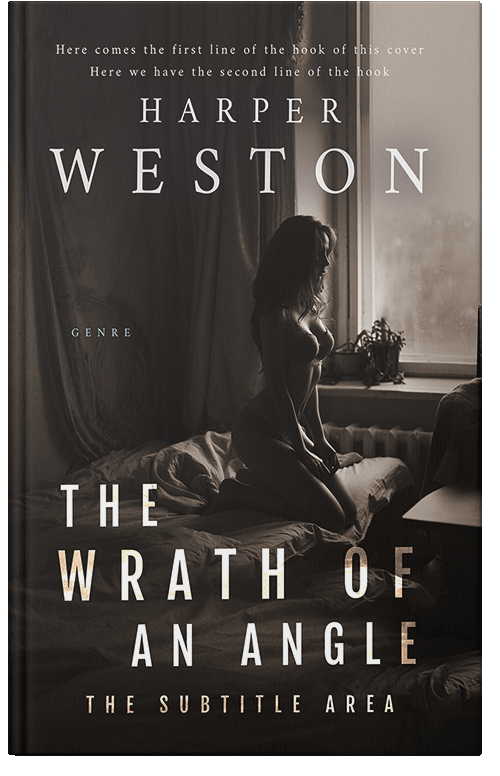 Front view of Premade Erotica Book Cover - Zeus