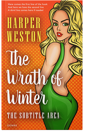 Pre Made Book Cover Green Leaf