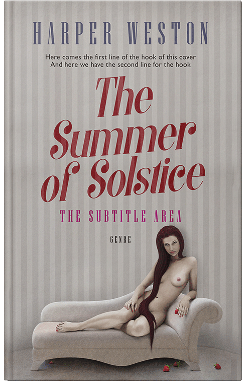 Front view of Premade Erotica Book Cover - Tide