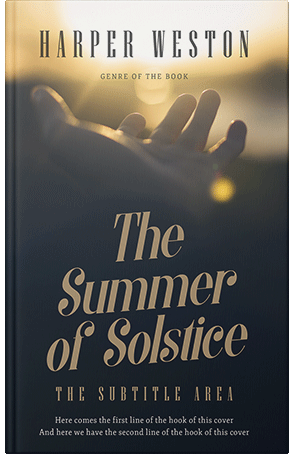 Premade Book Cover Pavlova