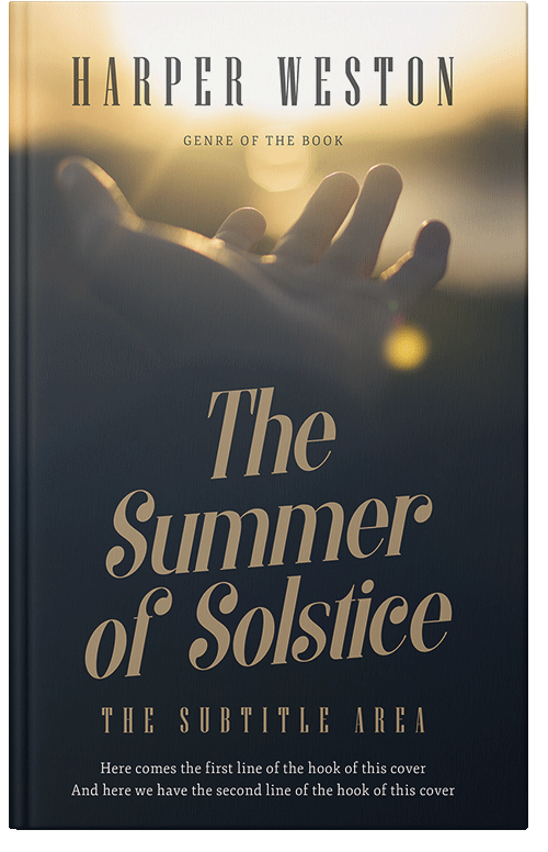 Front view of Premade Self-Improvement & Self-Help Book Cover - Pavlova