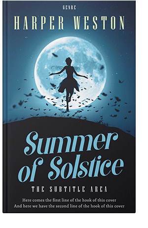 Pre Made Book Cover Mirage