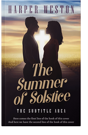 Pre Made Book Cover Gondola