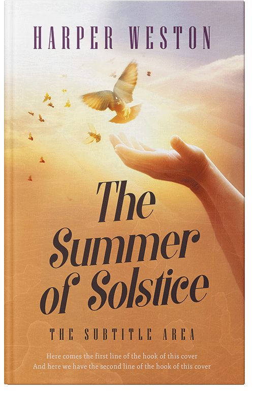 Front view of Premade Religion & Spirituality Book Cover - Di Serria