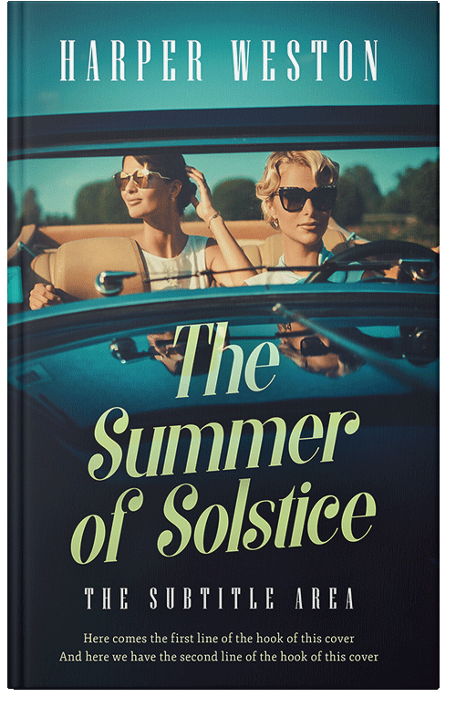 Front view of Premade Literary Fiction Book Cover - Yuma