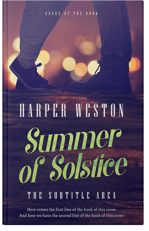 Front view of Premade Romance Book Cover - Valhalla