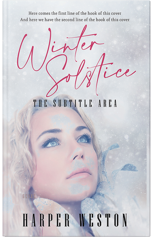 Front view of Premade Romance Book Cover - Mischka