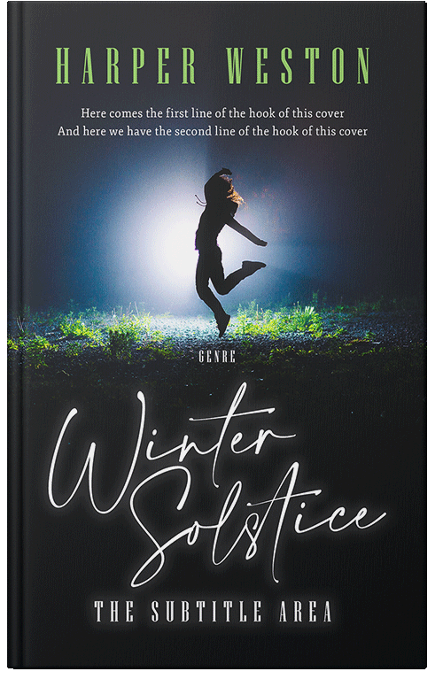 Front view of Premade Teen & Young Adult Book Cover - Shark