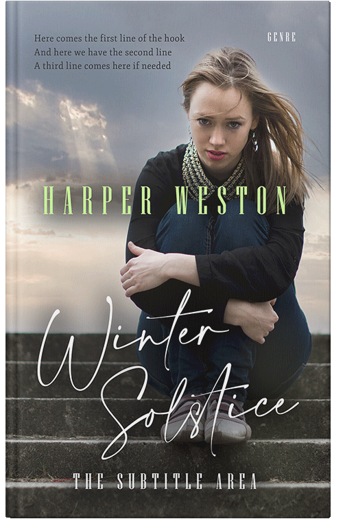 Front view of Premade Teen & Young Adult Book Cover - Tuatara
