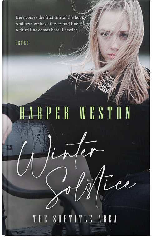 Front view of Premade Teen & Young Adult Book Cover - Cloud