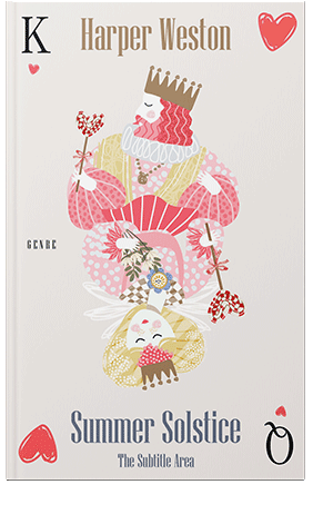 Pre Made Book Cover Dawn Pink