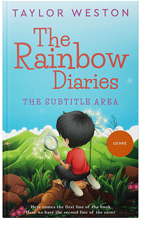 Pre Made Book Cover Seagull