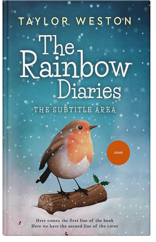 Front view of Premade Surreal Book Cover - Calypso