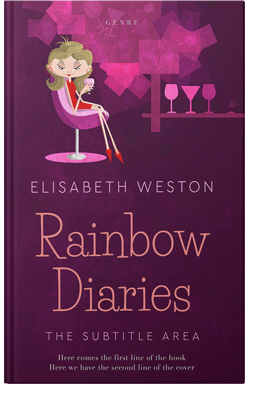 Front view of Premade Romance Book Cover - Loulou