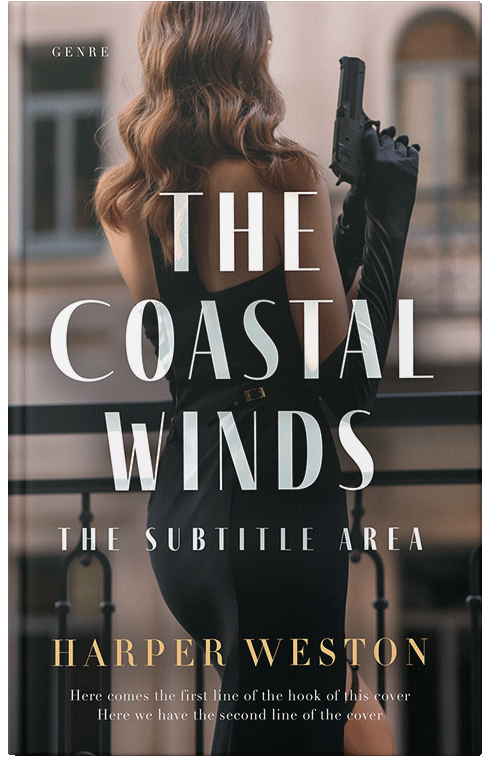 Front view of Premade Mystery & Thriller & Suspense Book Cover - Tuatara