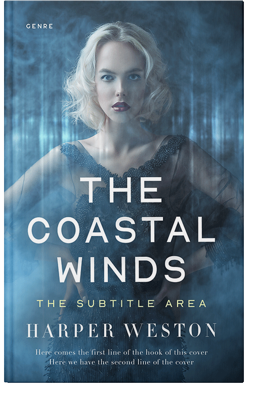 Front view of Premade Chick Lit Book Cover - William