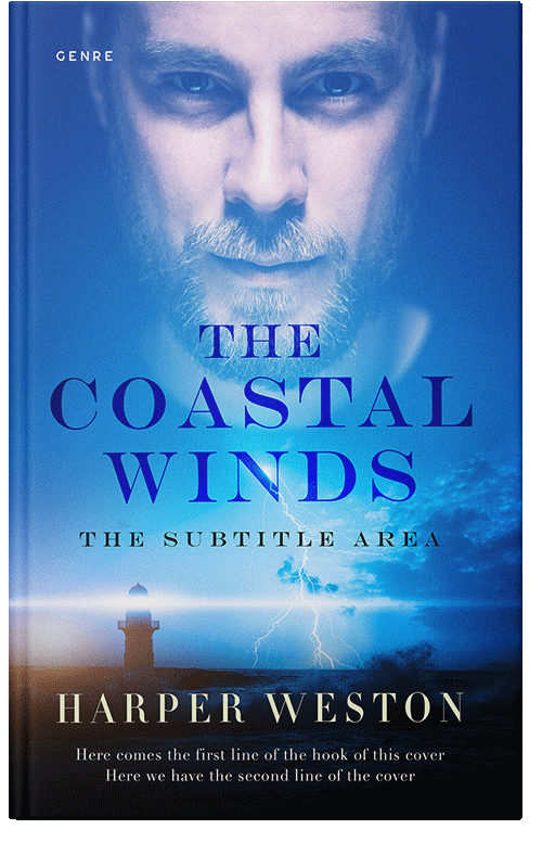 Front view of Premade Mystery & Thriller & Suspense Book Cover - Mariner