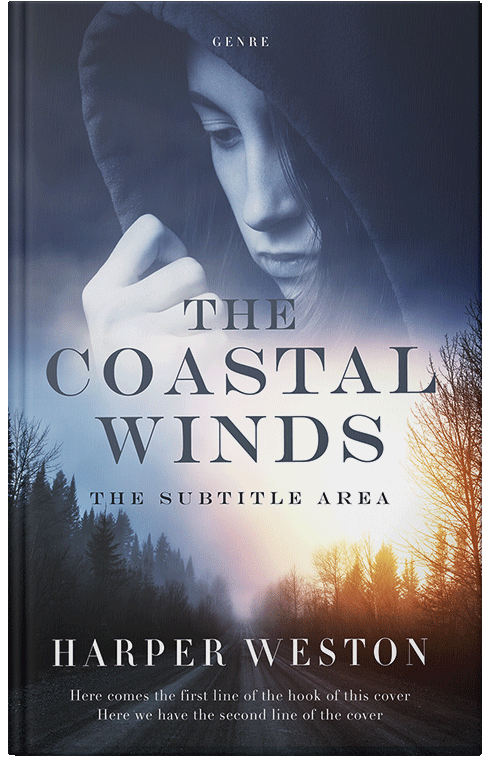 Front view of Premade Mystery & Thriller & Suspense Book Cover - Swiss Coffee