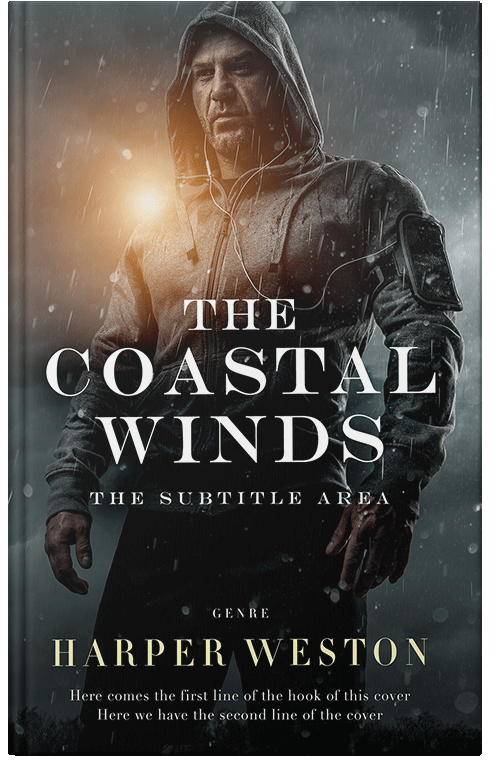 Front view of Premade Mystery & Thriller & Suspense Book Cover - Mine Shaft