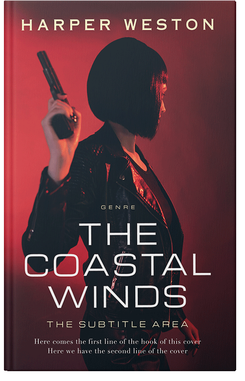 Front view of Premade Mystery & Thriller & Suspense Book Cover - Gondola