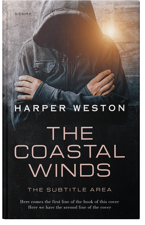 Front view of Premade Mystery & Thriller & Suspense Book Cover - Quicksand