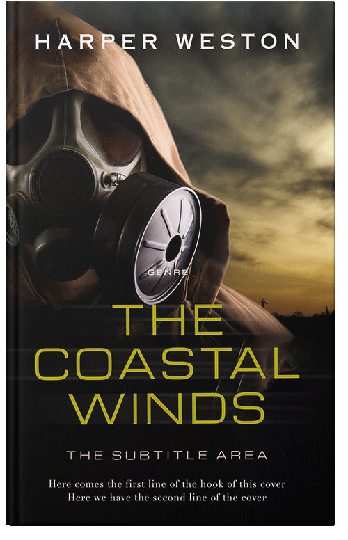 Front view of Premade Apocalyptica Book Cover - Gimblet