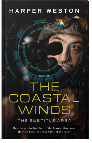 Premade Book Cover Cod Gray