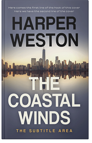 Premade Book Cover Mid Gray