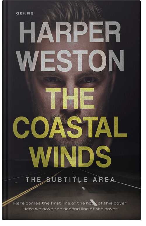 Front view of Premade Mystery & Thriller & Suspense Book Cover - Thunder