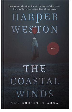 Premade Book Cover Shark