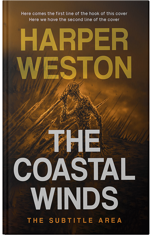 Front view of Premade Apocalyptica Book Cover - Jacko Bean