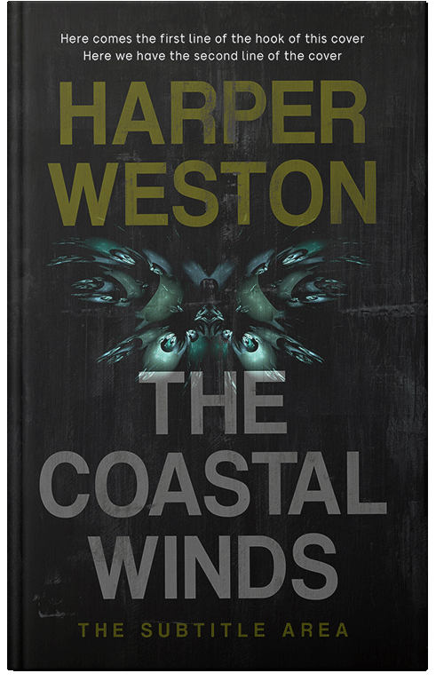 Front view of Premade Fantasy Book Cover - Heavy Metal