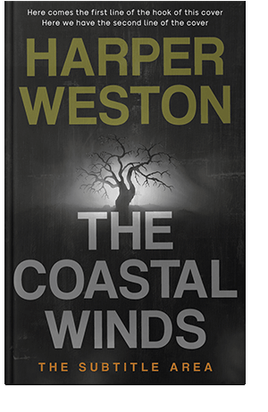 Pre Made Book Cover Cod Gray