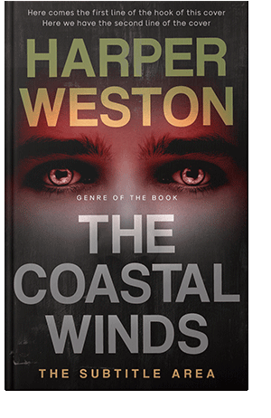 Pre Made Book Cover Cocoa Brown